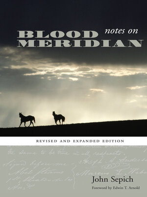cover image of Notes on Blood Meridian
